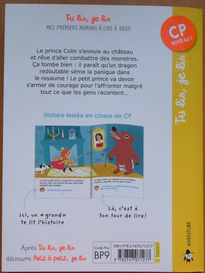 "Le petit prince et le dragon" livre CP - photo numéro 2
