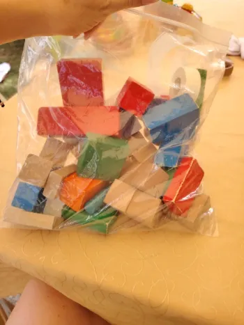 Jeux encastrement en bois