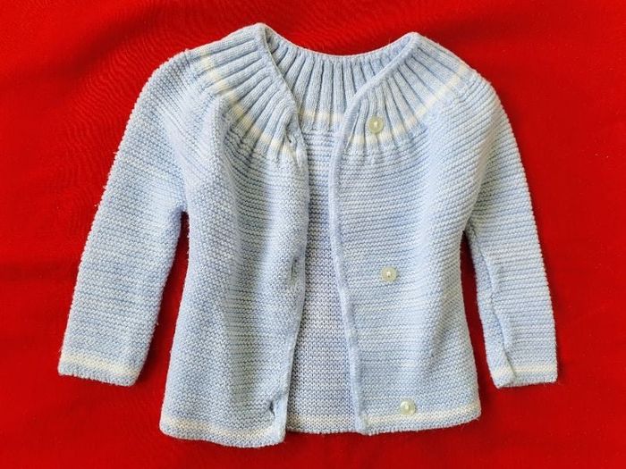 0 à 1 mois naissance gilet tricot veste ML