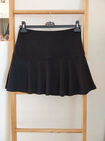 Jupe tulipe noire Camaïeu  T 38
