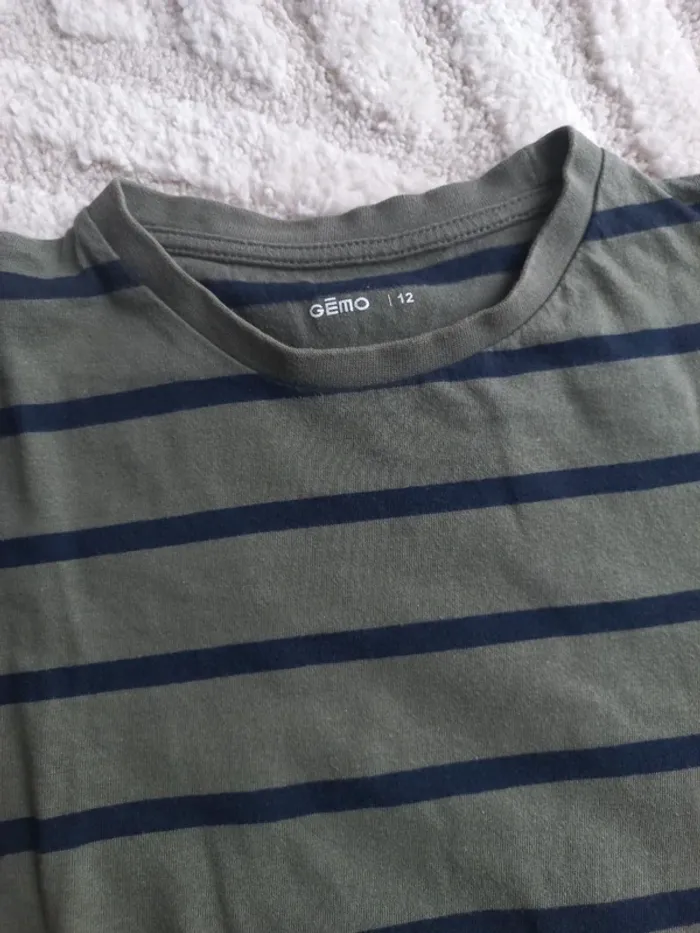 T-shirt manches longues 12ans - photo numéro 2