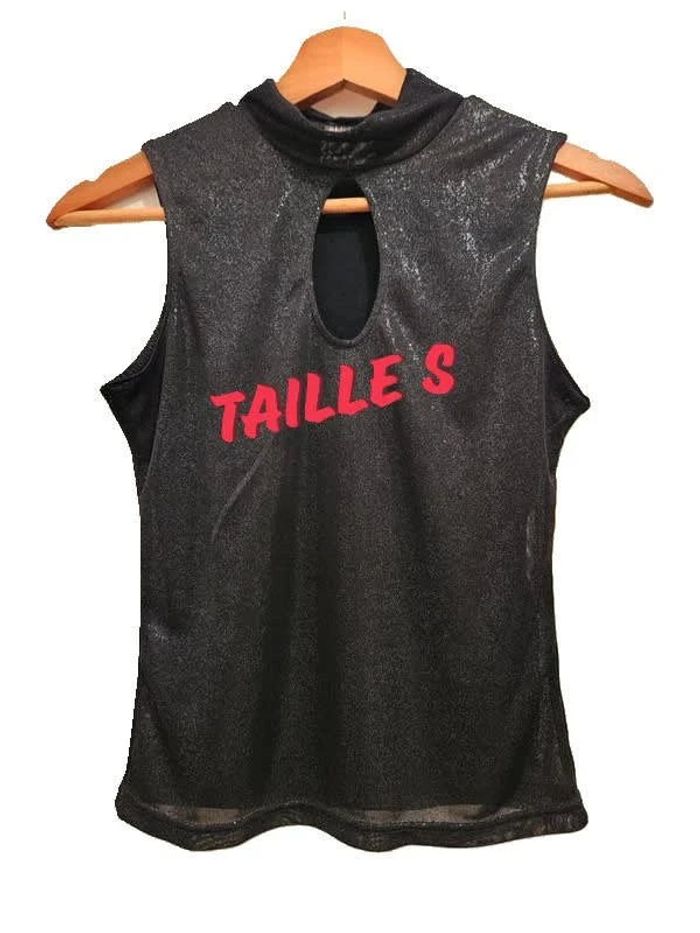 Top épaule dénudé Noir Brillant - Pimkie 36/S