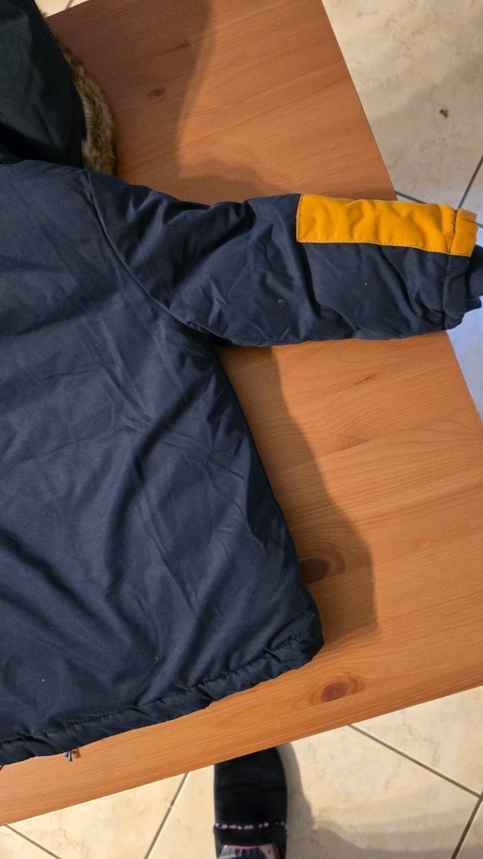 NEUF  (non porté)🏷 🥰🤩💙superbe parka chaud 23 mois garçon 💙😍🤩 - photo numéro 9