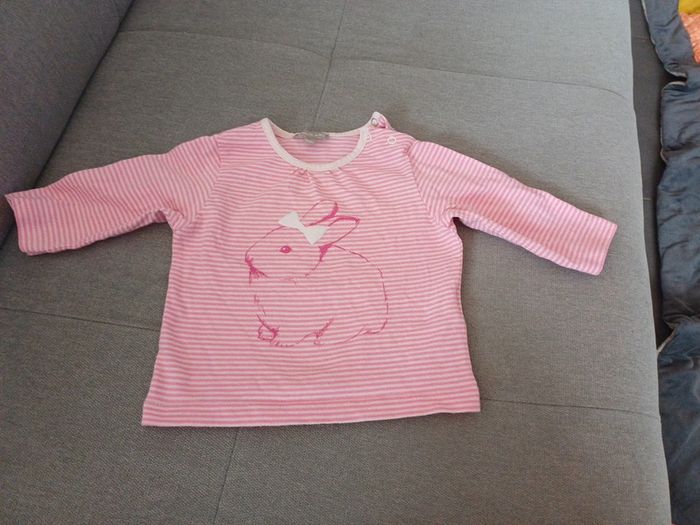 T-shirt manches longues 3 mois grain de blé
