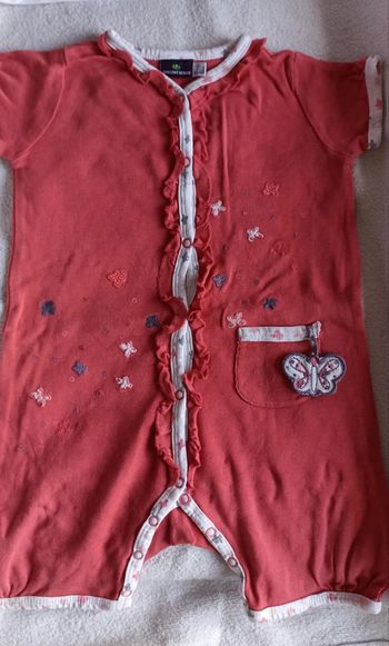 Combinaison short sergent major 18 mois