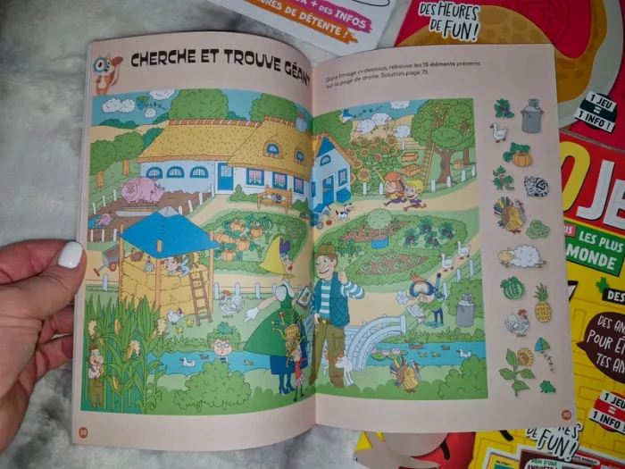 Lot de 11 livres de jeux, coloriage, lecture pour enfants - photo numéro 5