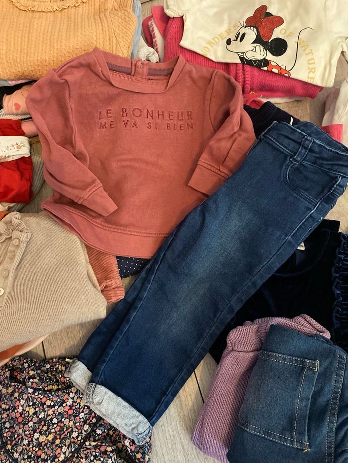 Gros lot vêtements fille 12-18 mois - photo numéro 3