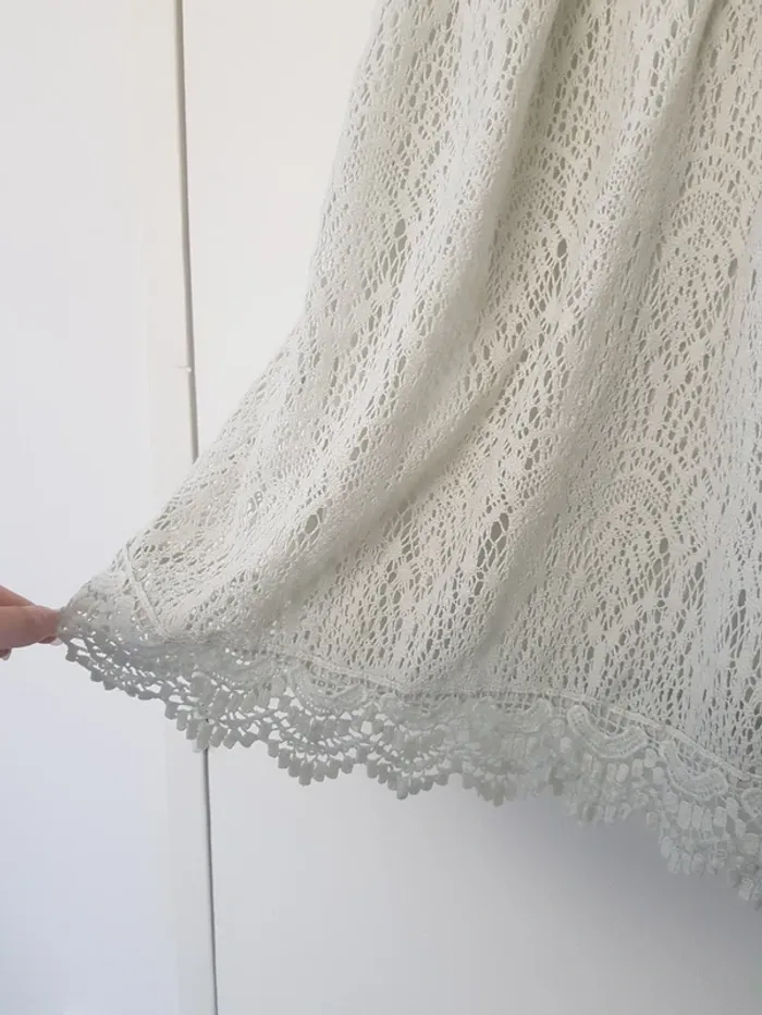 Robe Blanche Chic Taille S - photo numéro 4