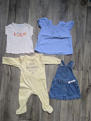 Lot vetements 9 mois fille 