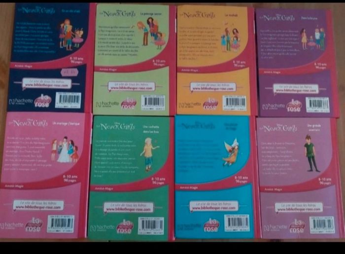 Disney The Nevers Girls : lot de 8 livres - photo numéro 3