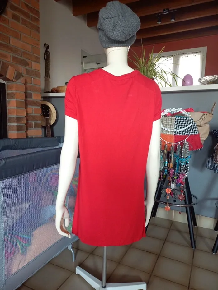Tunique rouge T.XL - photo numéro 4