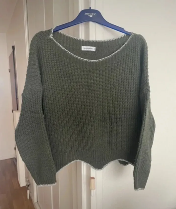 Pull court contenant de laine Nina Kendoza - photo numéro 6