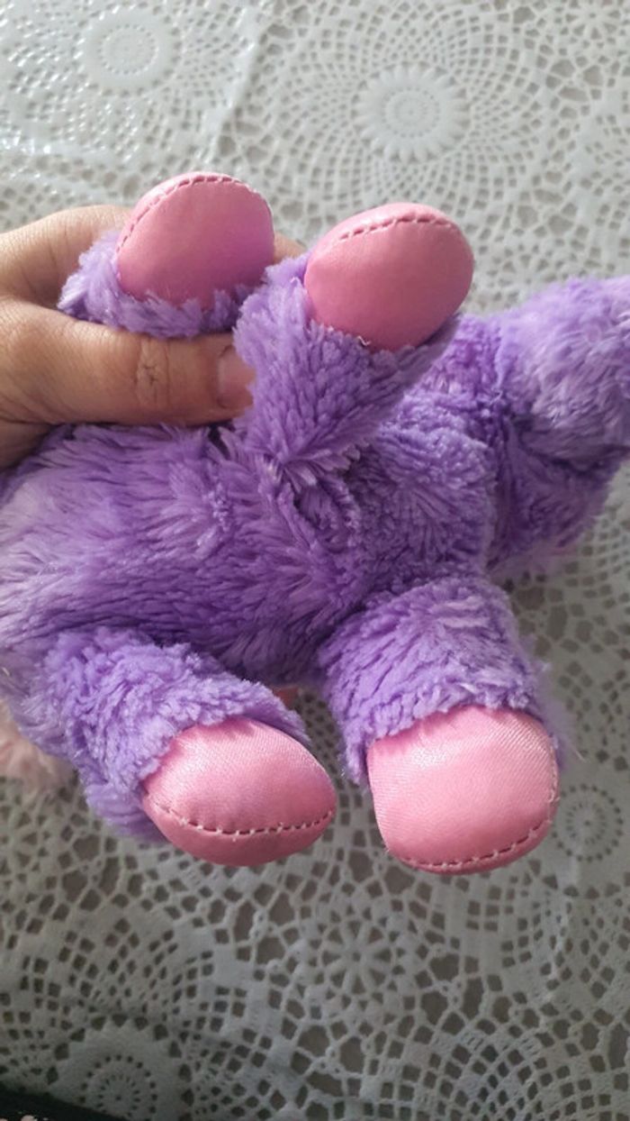 Licorne violette peluche jouet fille doudou - photo numéro 10