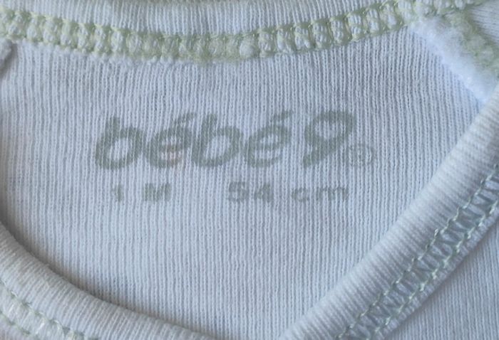 Lot de 7 bodies ML taille 1 mois - photo numéro 16