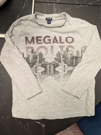 Tee shirt a manches longues garçon 😉