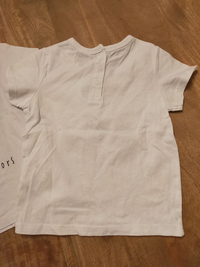 Lot de 3 t-shirts animaux 18 mois - photo numéro 5
