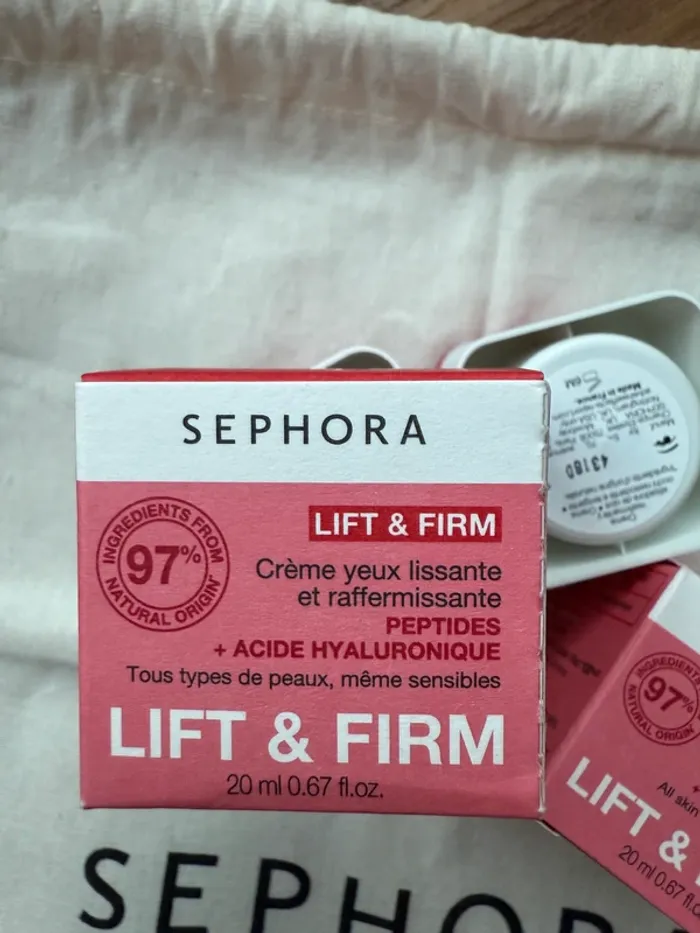 Sephora lift & firm crème yeux - photo numéro 5