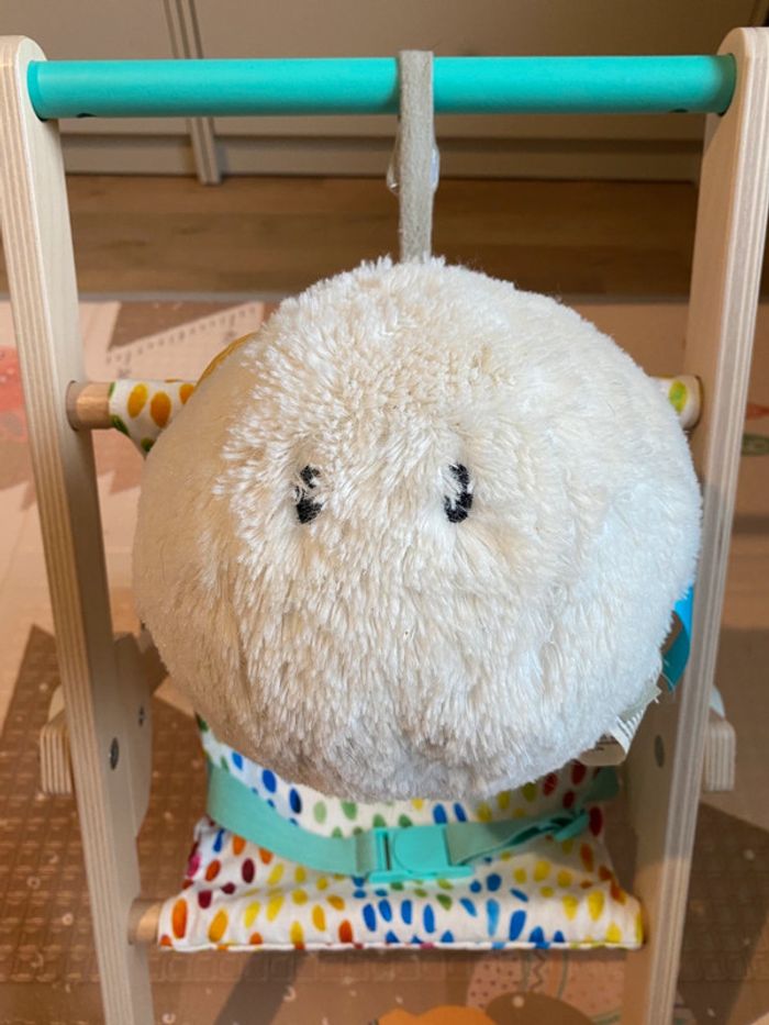 Peluche lumineuse multicolore boule blanche Sensibul - photo numéro 3