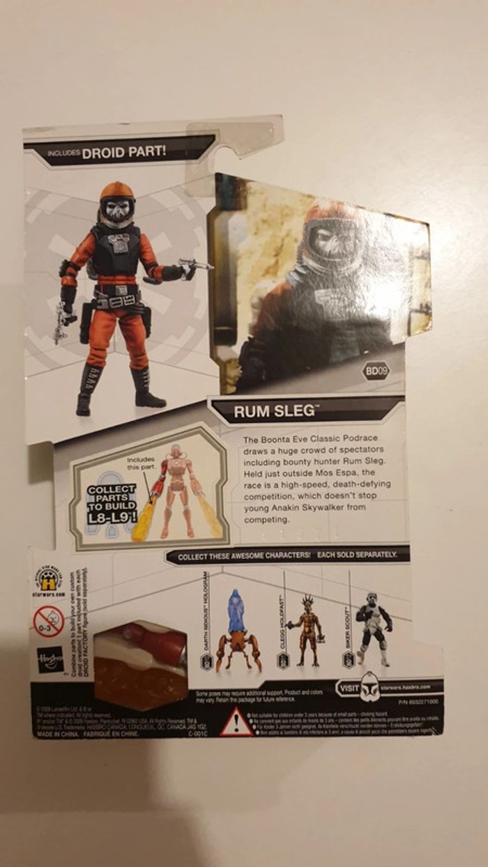 Figurine star wars : rum sleg - photo numéro 2