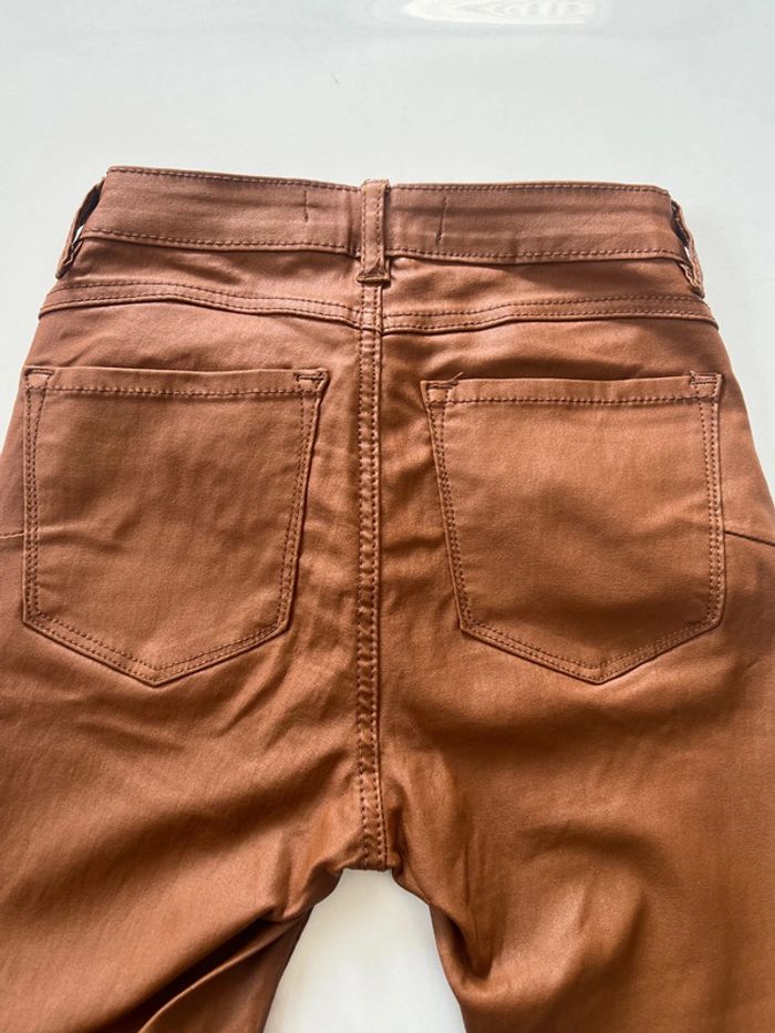 Pantalon slim femme taille XS , couleur camel - Monday authentic - photo numéro 5