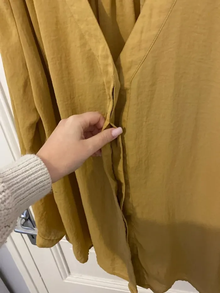 Chemise moutarde H&M - photo numéro 4