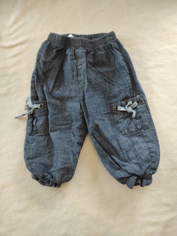 Ensemble fille jean et t-shirt 12 mois - photo numéro 5