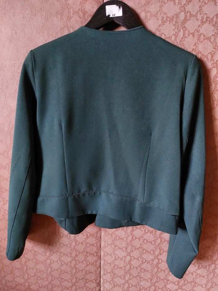 Veste blazer la halle vert 42 - photo numéro 6