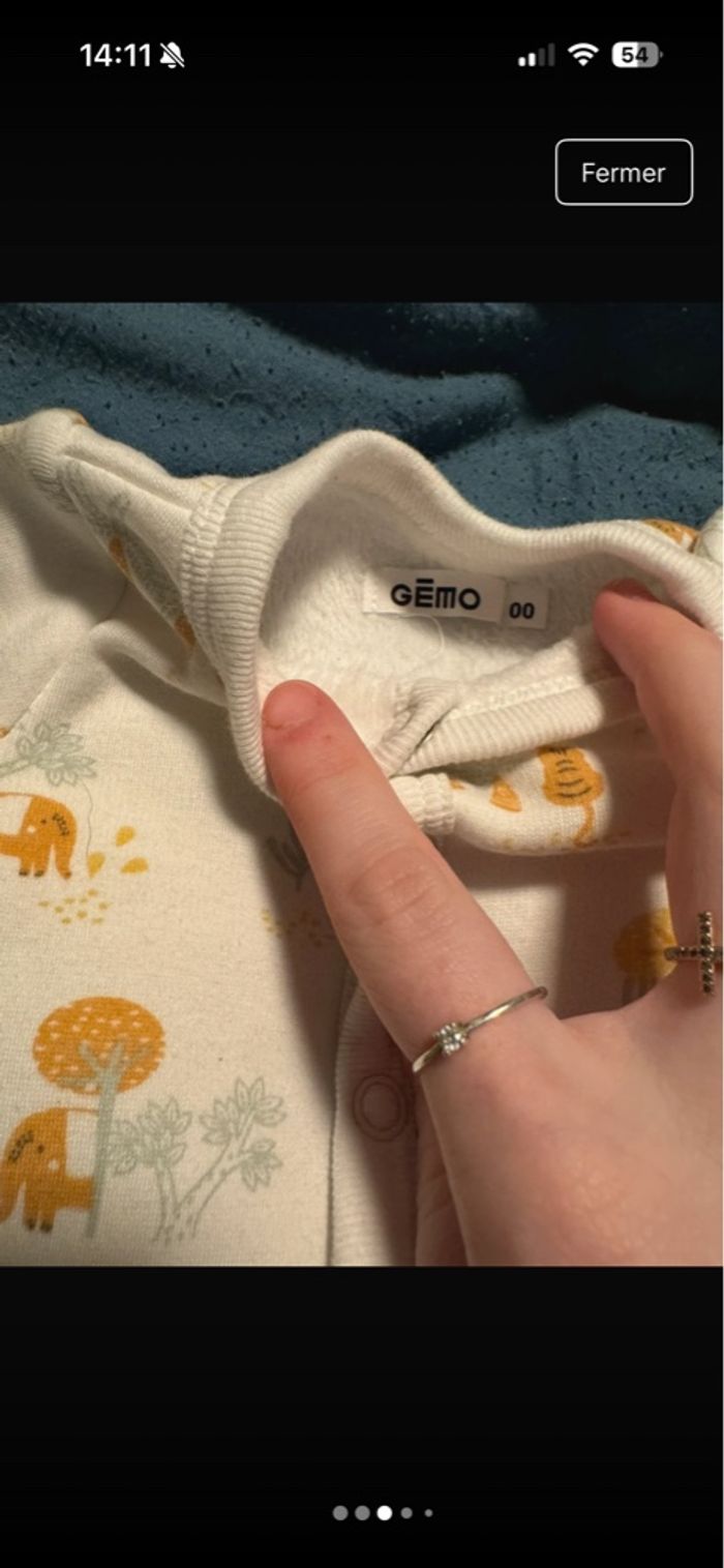 Pyjama + bodie - photo numéro 3