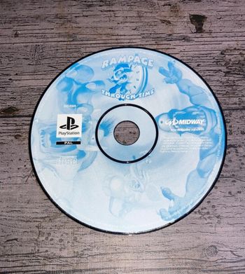 Rampage Through the time Jeu PS1 Loose PAL