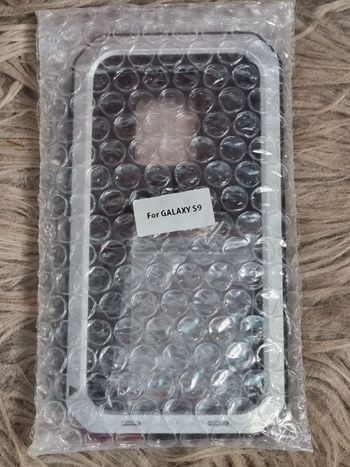 Coque Samsung Galaxy S9 noir gris