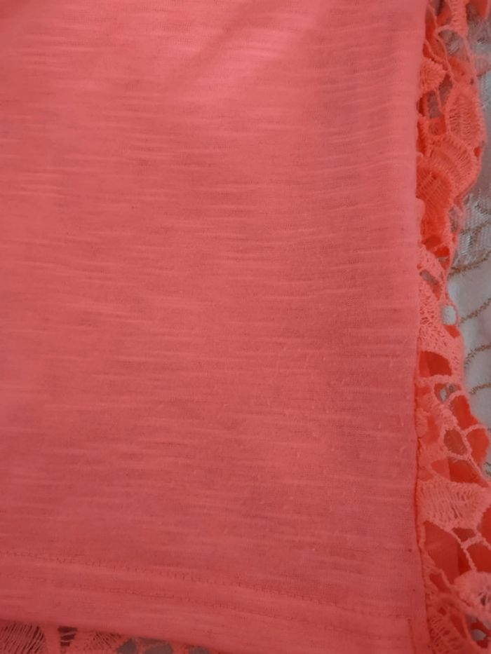 Débardeur avec broderie orange Vintage dressing - photo numéro 9