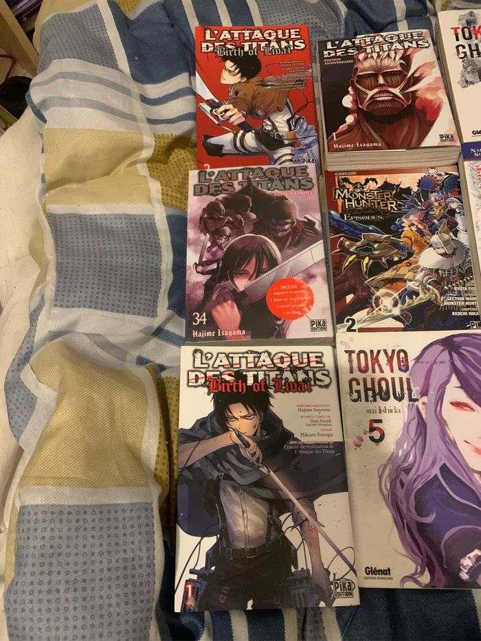 Lot mangas - photo numéro 3