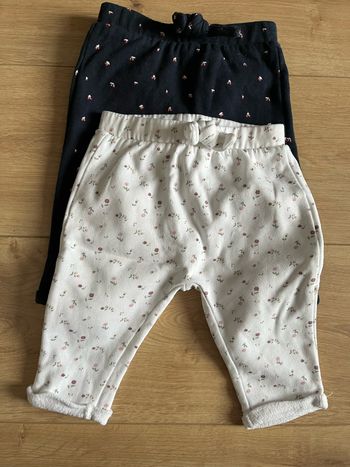 Lot 2 pantalons Kiabi
