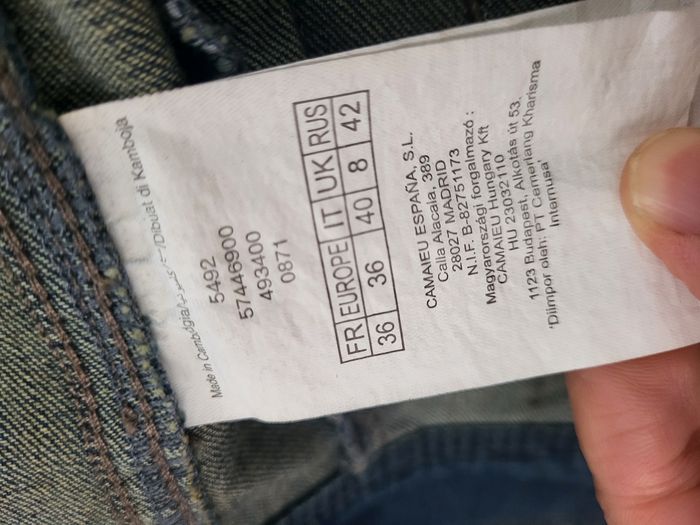 Veste jean femme camaïeu - photo numéro 5