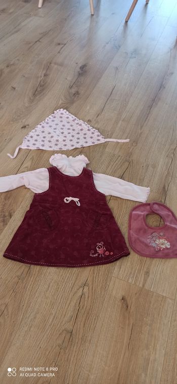 Ensemble fille 6 mois