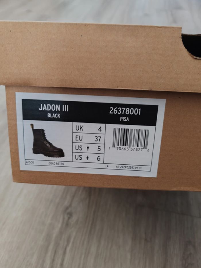 Dr. Martens Jadon III Black taille 37 neuve - photo numéro 7