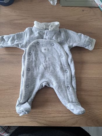 Pyjama velours 00 mois