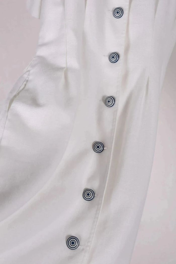 Petite robe vintage 80's en coton mélangé (#240678) - photo numéro 4