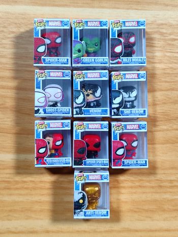 Lot Exceptionnel 10 Figurines Bitty Pop! Marvel Comics