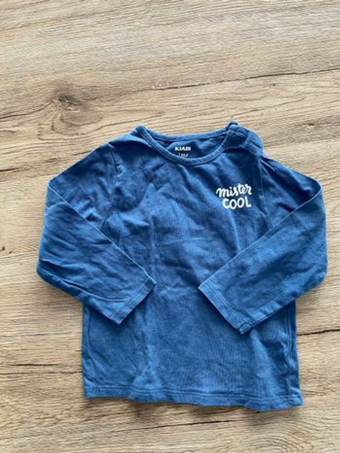 T shirt manches longues bebe garcon