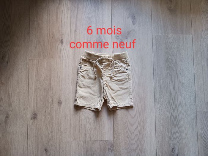Short beige Tape à l'Oeil 6 mois comme neuf
