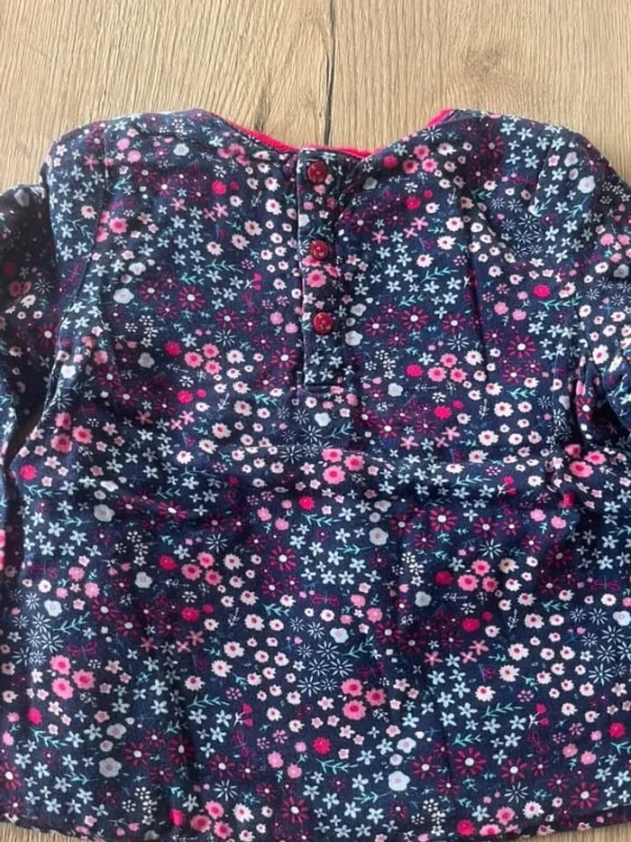 Blouse sergent major fleuries 4 ans - photo numéro 3