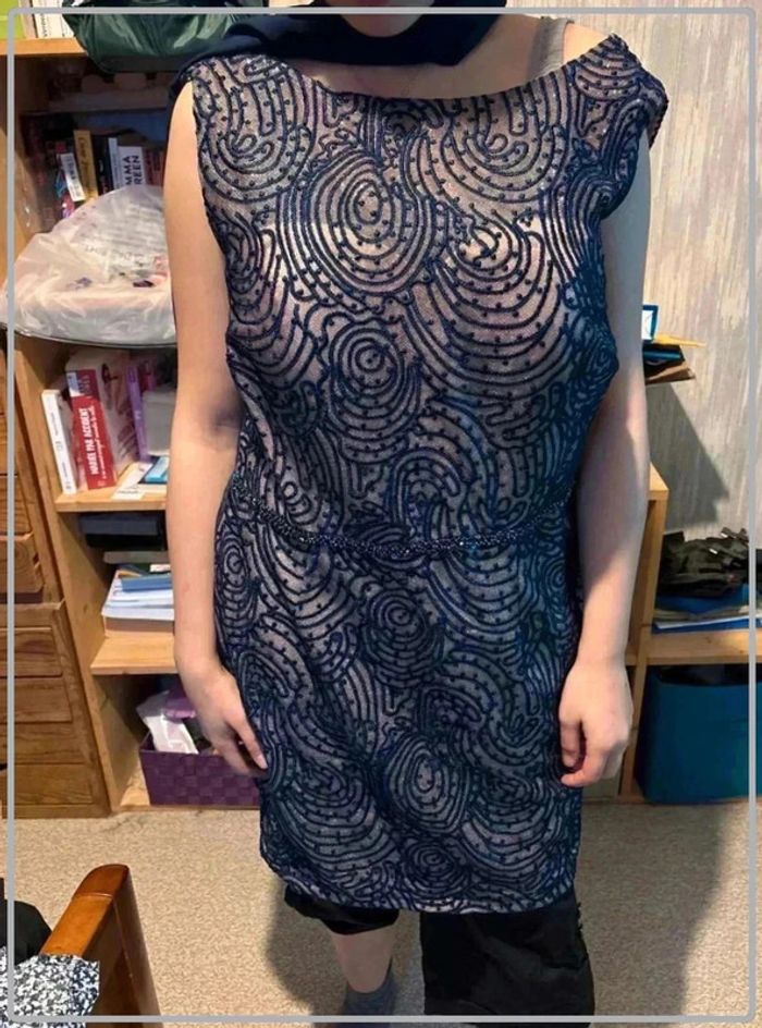 Magnifique robe de soiree taille 46 - photo numéro 2