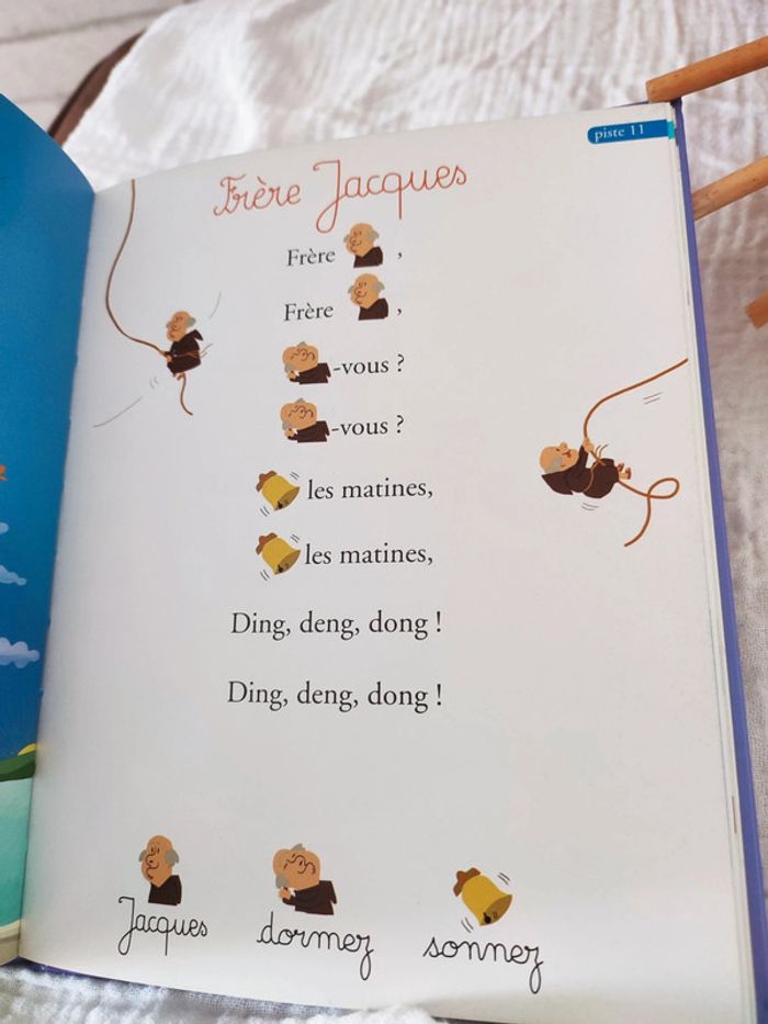 Livre "Chansons et Berceuses" avec CD audio - photo numéro 4