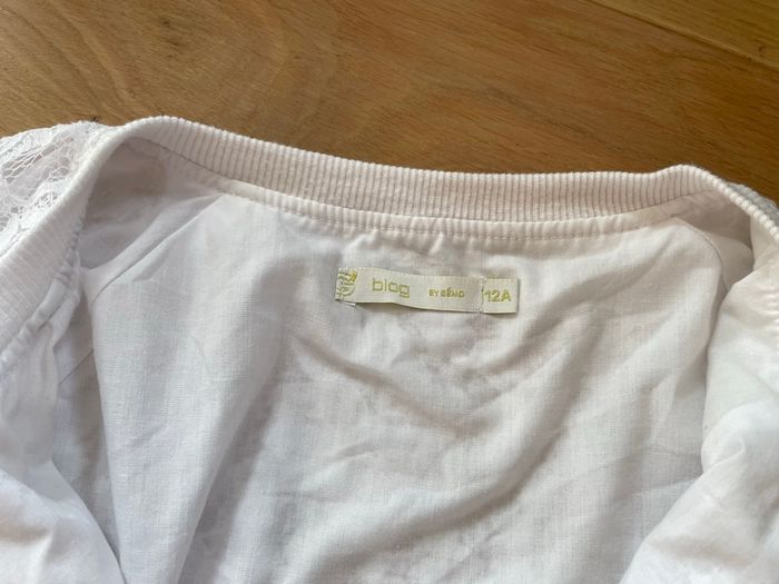 Bomber dentelle blanc - Gémo - 12ans - photo numéro 3