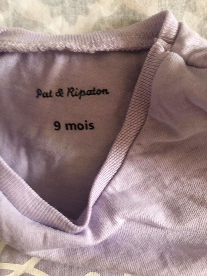 Haut’mauve clair 9 mois - photo numéro 3