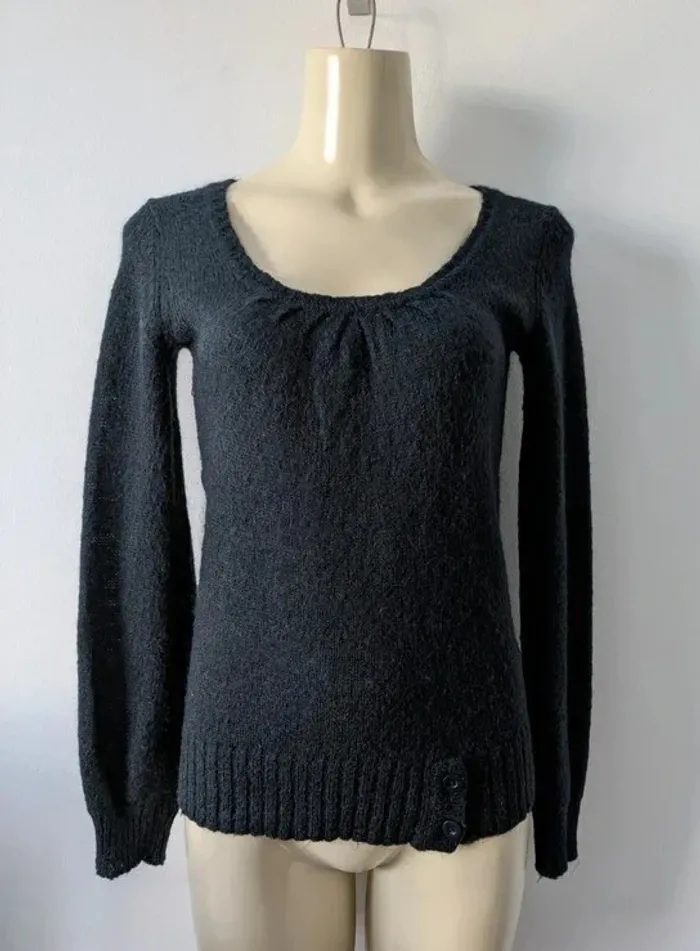 Pull laine mohair - Somewhere - taille XS/S