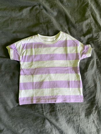 T-shirt à rayures bébé garçon, taille 9/12 mois