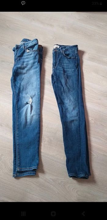 2jeans taille haute mango