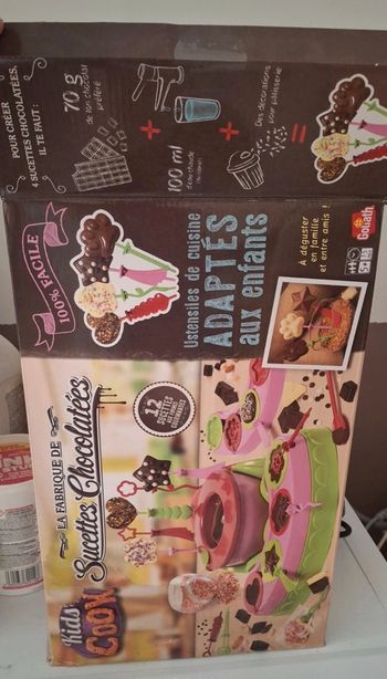 Fabrique de sucettes chocolatées 🍫